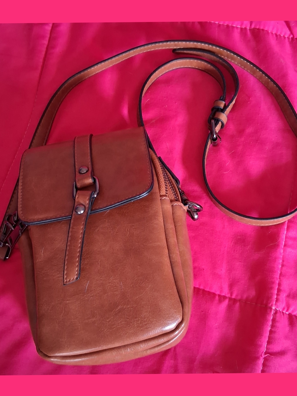 NWOT,Small Brown Crossbody